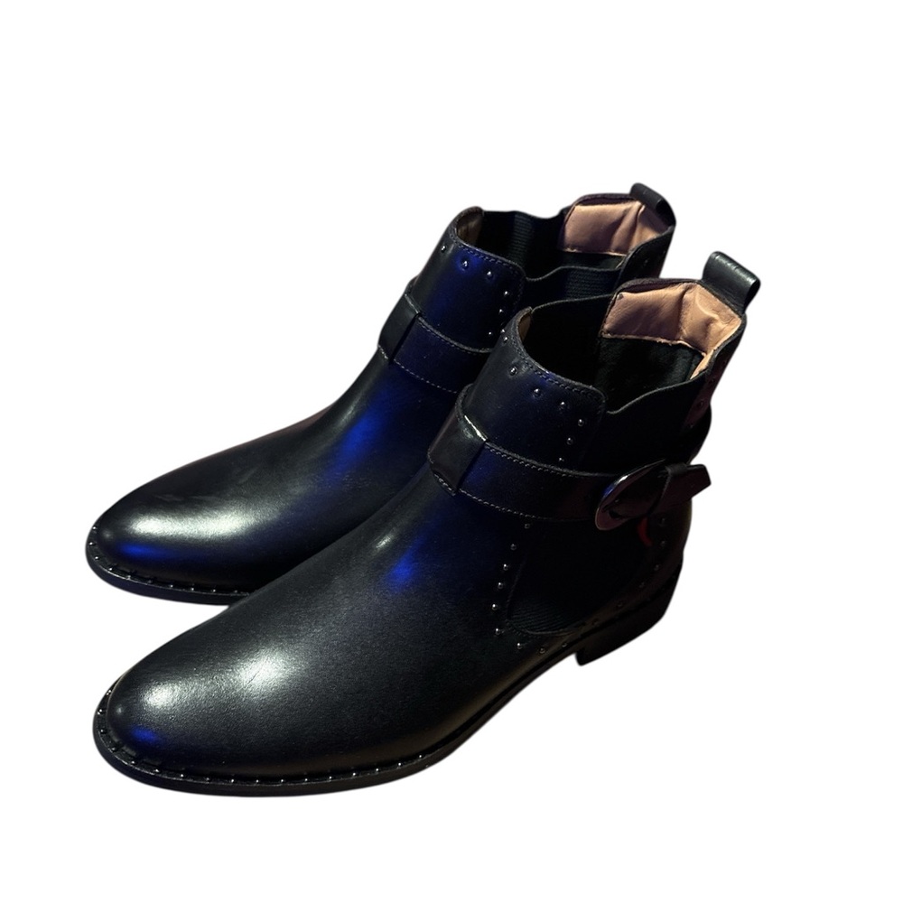 Sleek Black Ankle Boots